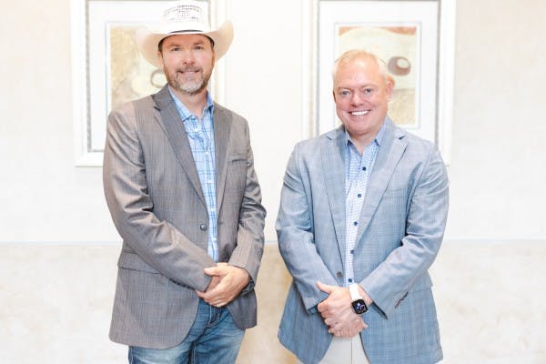 Michael Hoover and Jerry Mooty, Jr.; @properties lone star Christie’s International Real Estate.