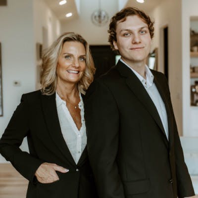 Melissa LeGrand and Brogan Brunker, @properties elleven Christie's International Real Estate.