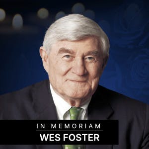 Wes Foster in memoriam