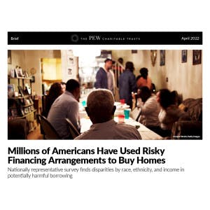 "Millions of Americans Have Used Risky Financing Arrangements to Buy Homes Article