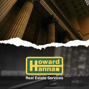 Courthouse images and the Howard Hanna Real Estate Services logo.
