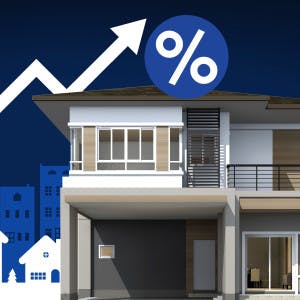 Mortgage interest rates rise.