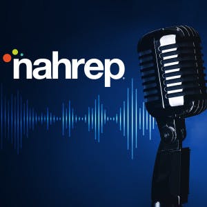 nahrep logo with mic