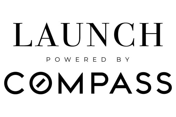 Launch Real Estate and Compass logos.