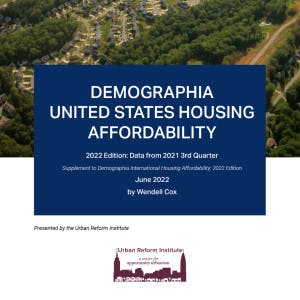 2022 - Urban Reform Institute - US Housing Affordability