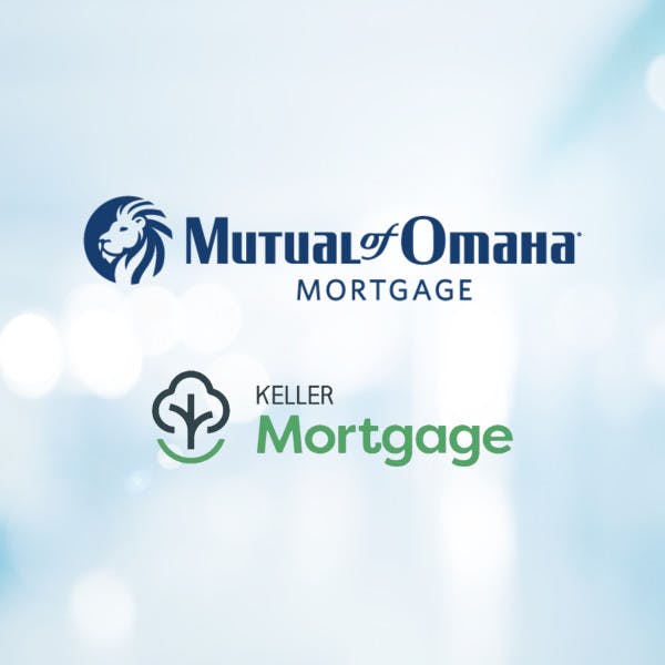 Mortgage Mutual of Omaha and Keller Mortgage logos