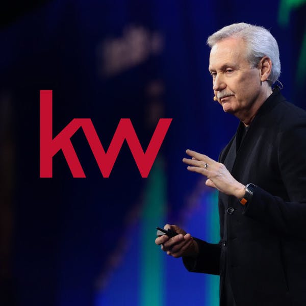Gary Keller with KW logo